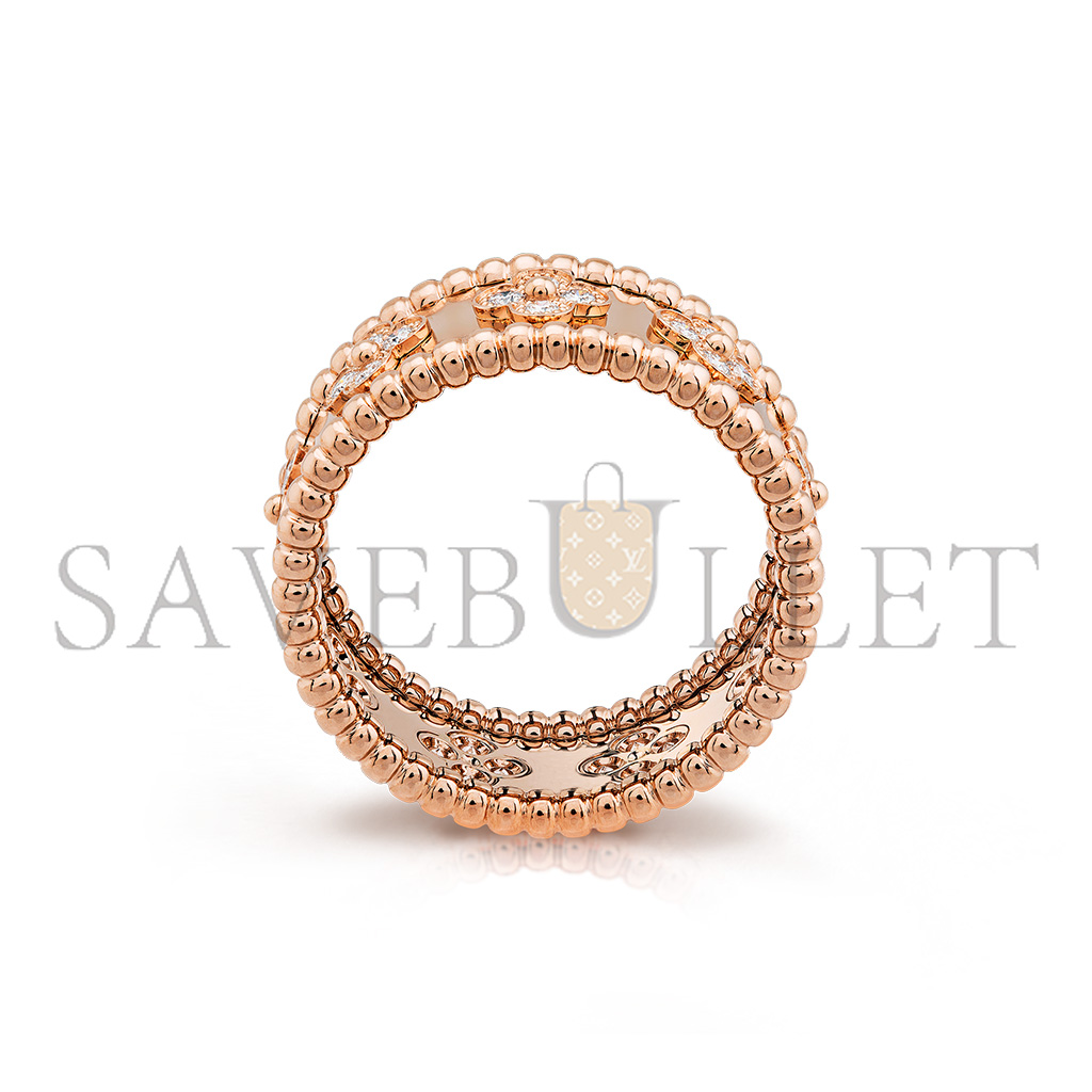 V*N CL*F arpels perlÉe clovers ring, small model vcaro9nb00